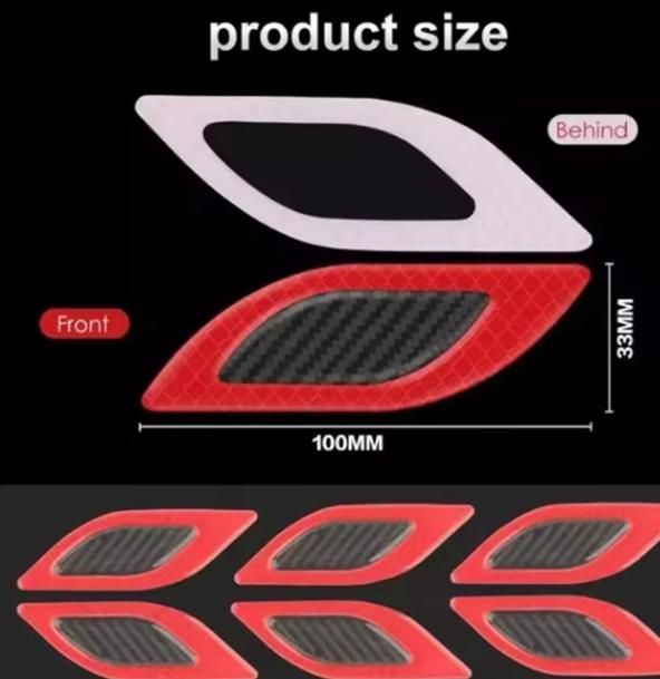 Carbon Fiber Graphic Car Reflective Sticker-Light